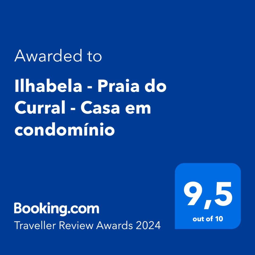 Ilhabela - Praia Do Curral - Casa Em Condominio Exterior foto